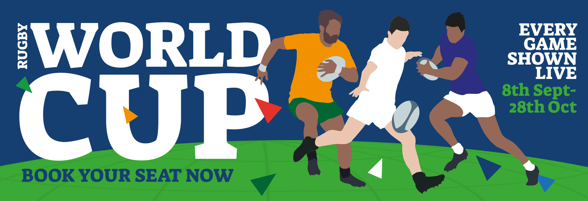 Watch the Rugby World Cup 2023 at The Champion