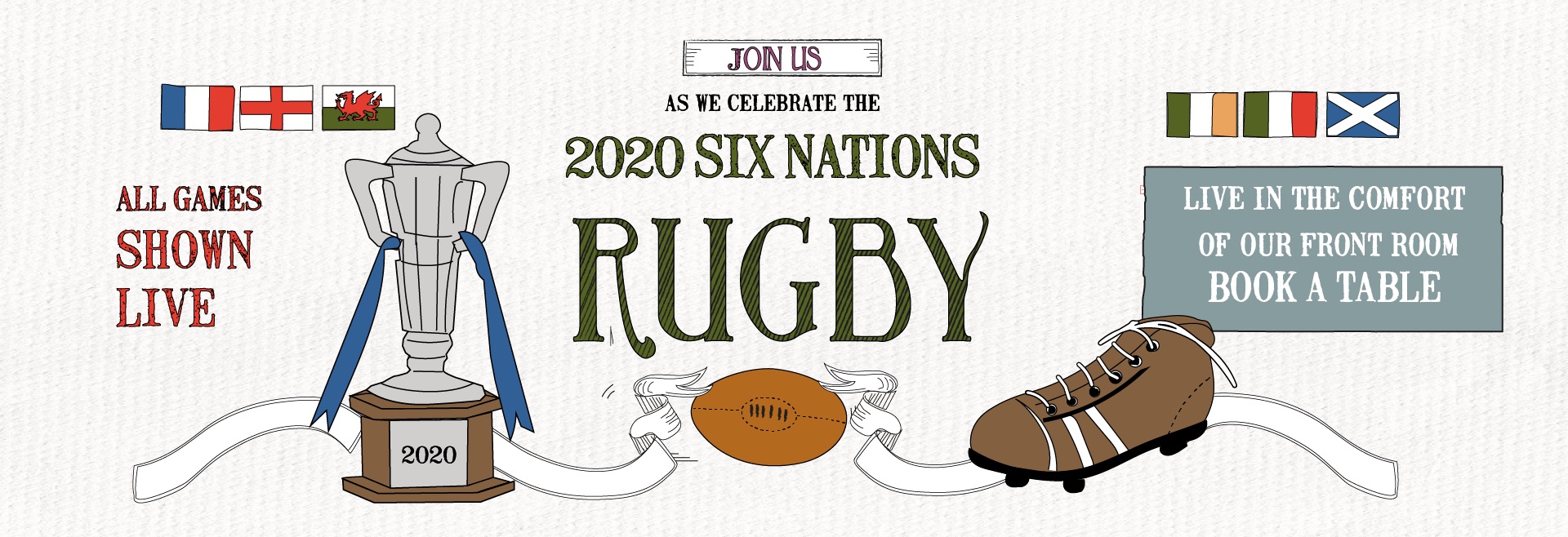 Watch Live 6 Nations Rugby At The Champion